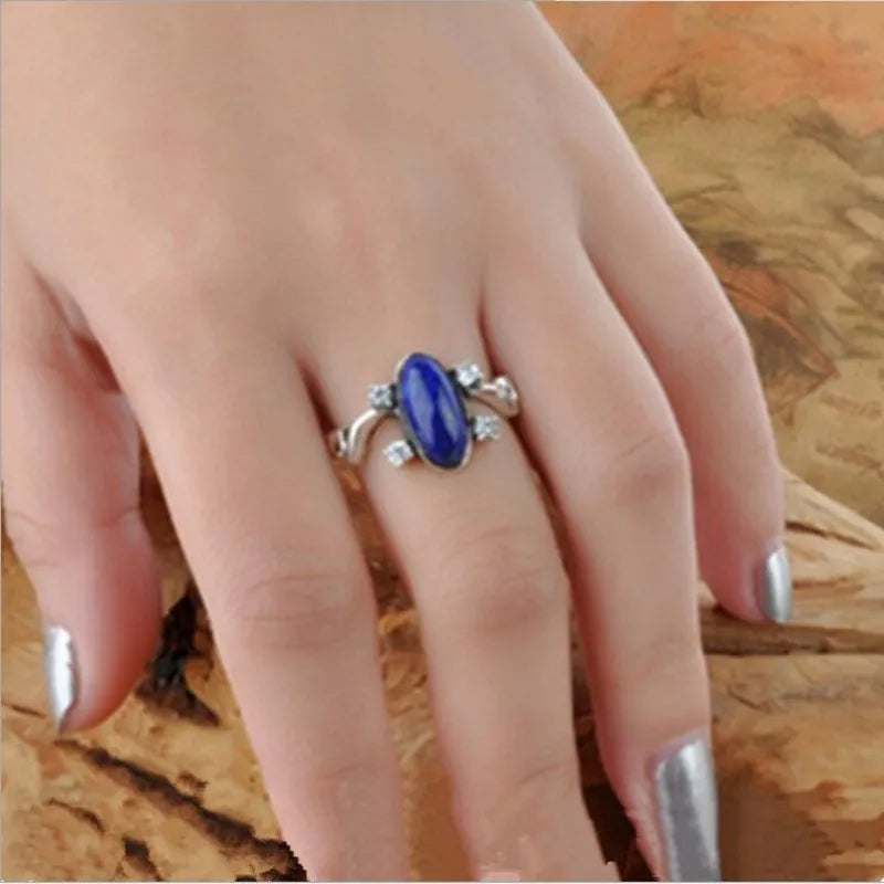 Elena daylight ring the vampire diaries Irina anti-daylight ring set with zircon S925 sterling silver ring