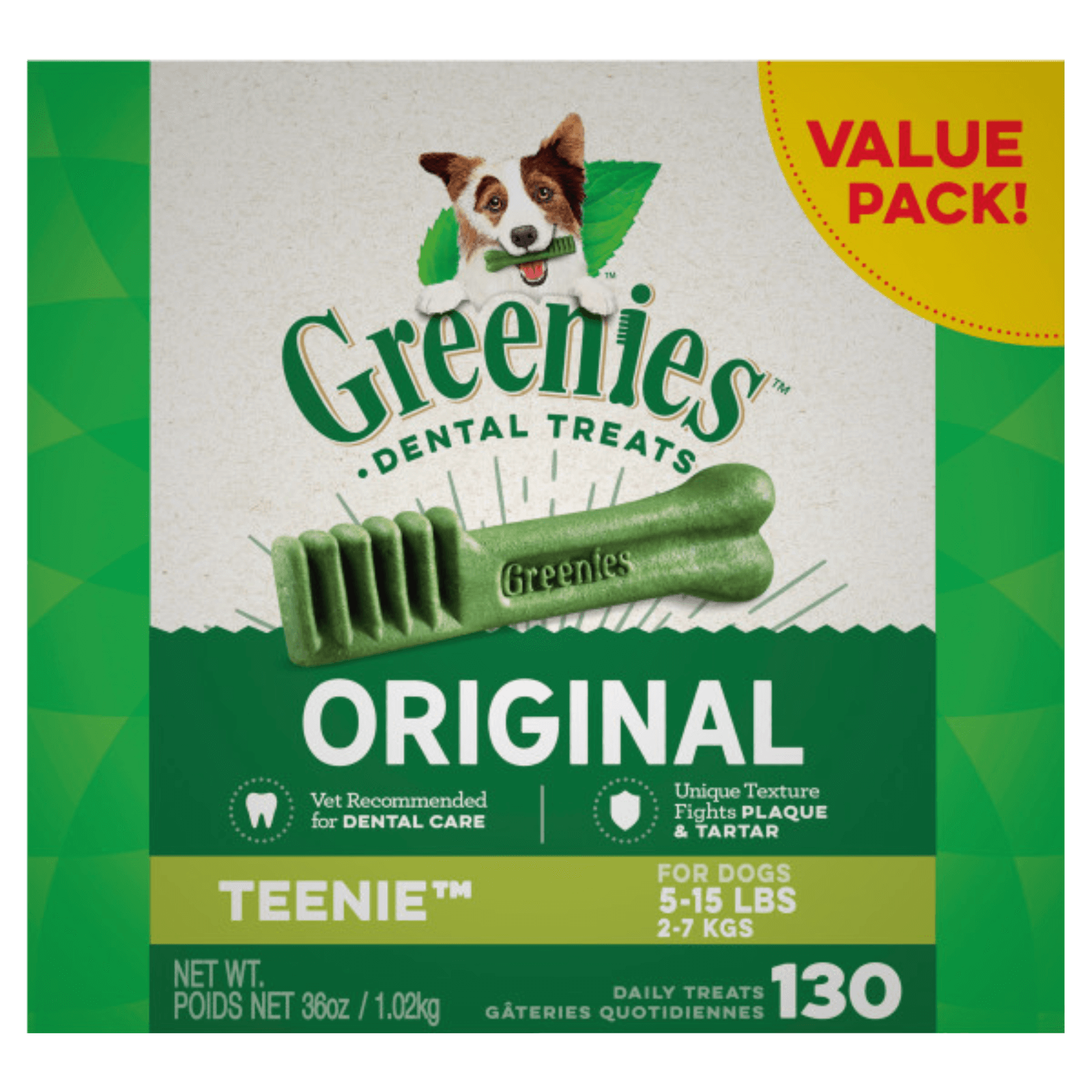 Greenies - Dental Dog Treats - Original - Value Pack