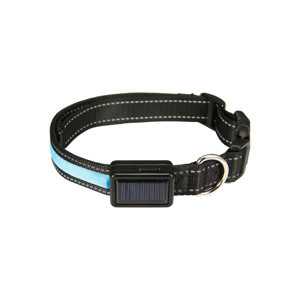 Floofi Solar USB Rechargable LED Dog Collar