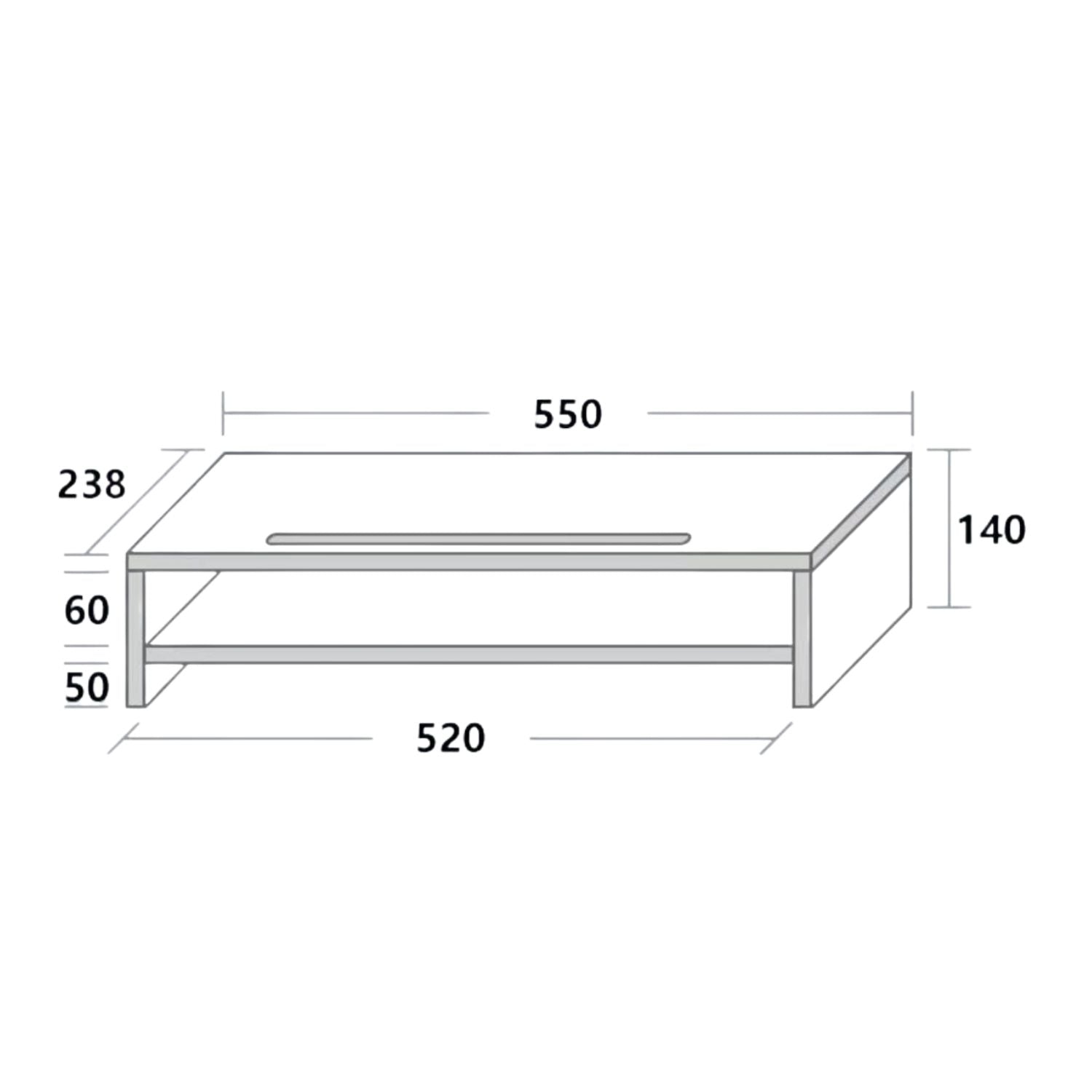 VOCTUS 2 Tiers Monitor Stand