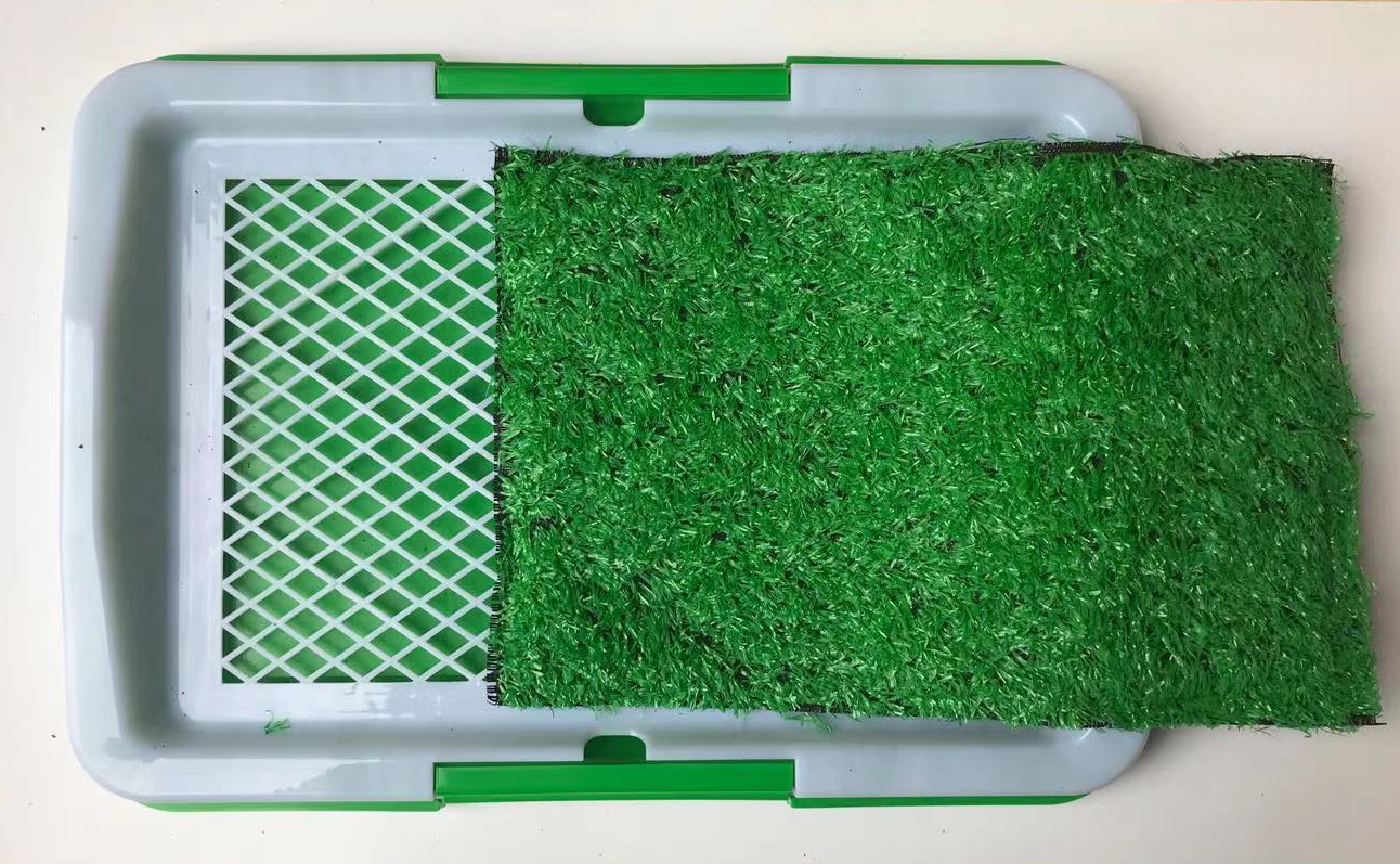 YES4PETS Small Portable Dog Potty Training Tray Pet Puppy Toilet Trays Loo Pad Mat 45x33 cm