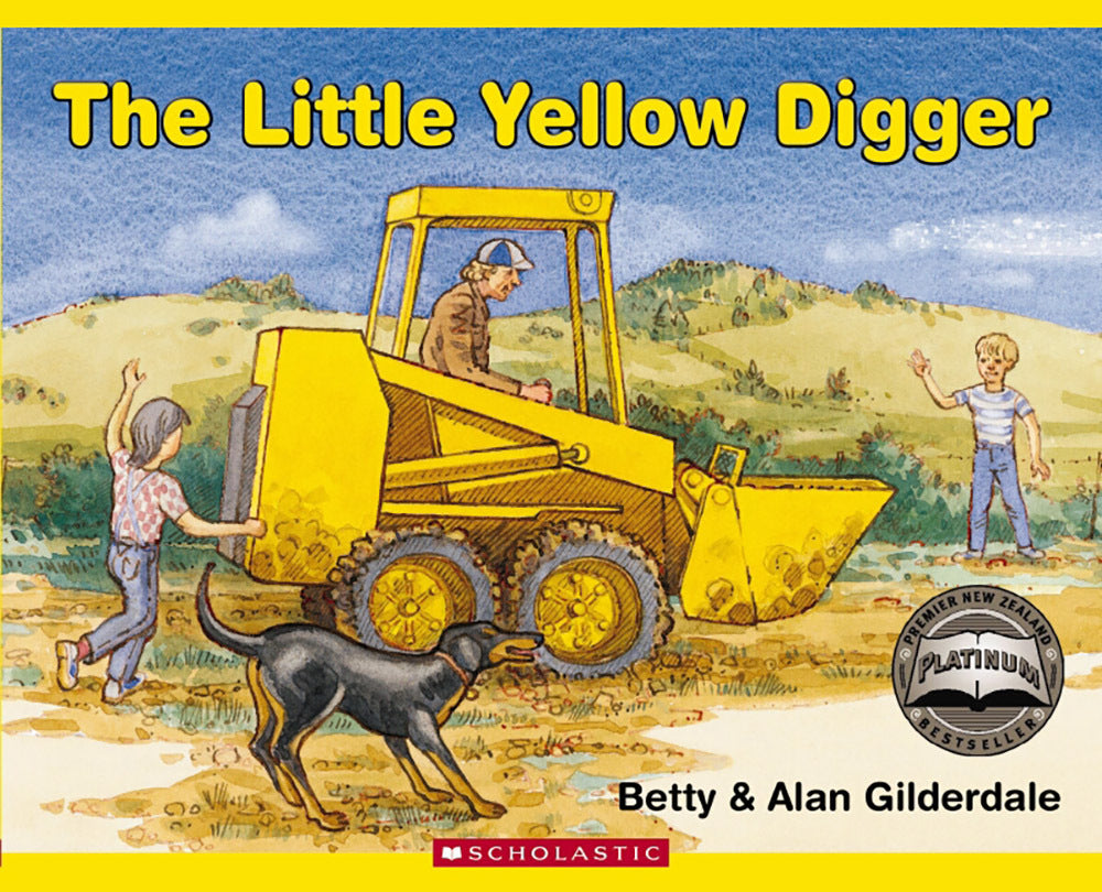 The Little Yellow Digger - Paperback Book