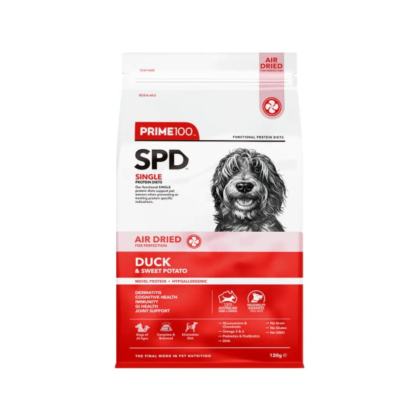 Prime100 - SPD Air Dried Duck & Sweet Potato - 600g