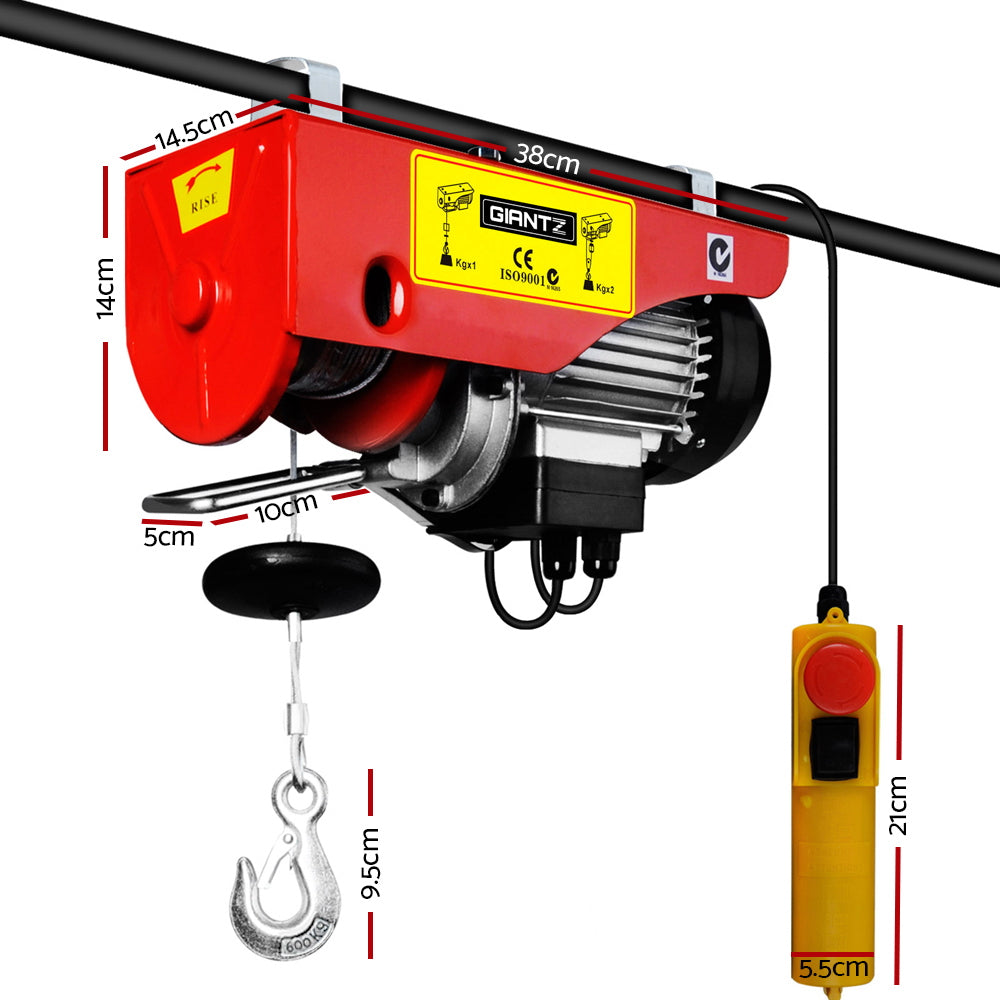 Giantz 1200w Electric Hoist winch