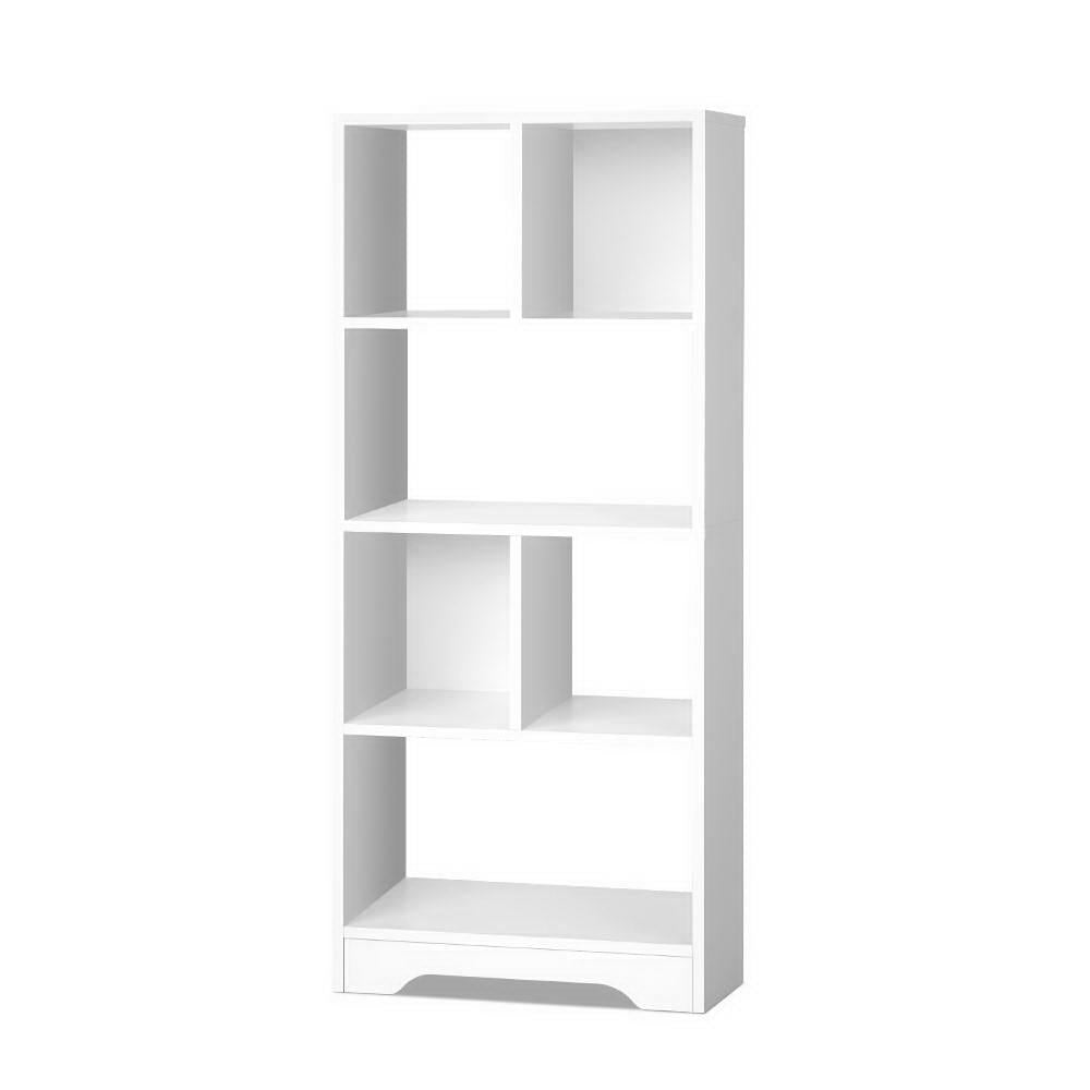 Artiss Display Shelf Bookcase Storage Cabinet Bookshelf Bookcase Home Office White