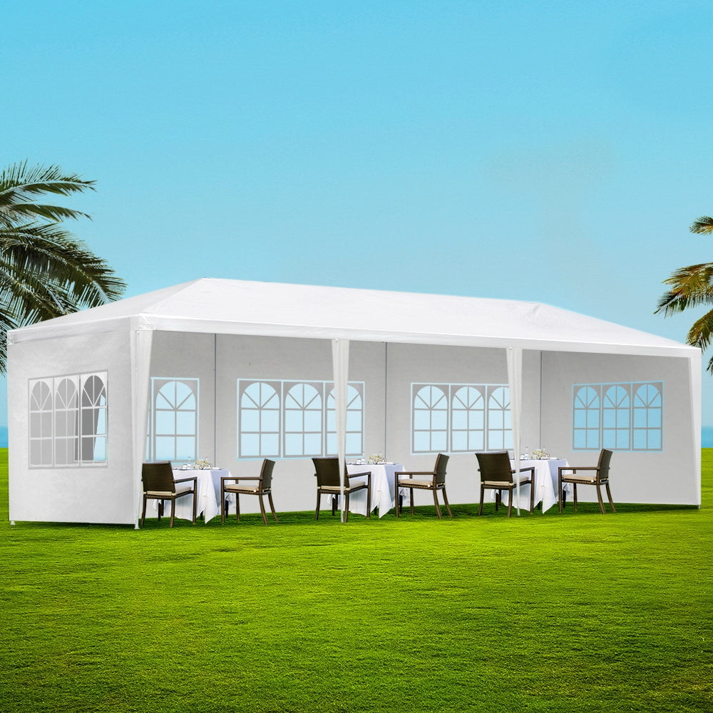 Instahut Gazebo 3x9 Outdoor Marquee Party Wedding Outdoor Tent Canopy Camping