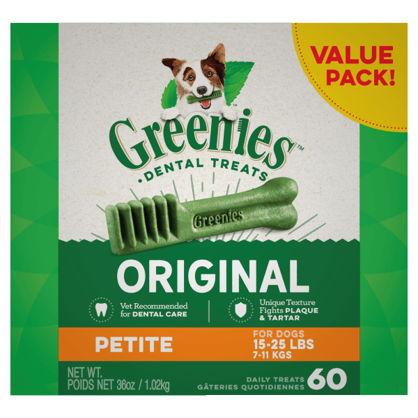 Greenies - Dental Dog Treats - Original - Value Pack