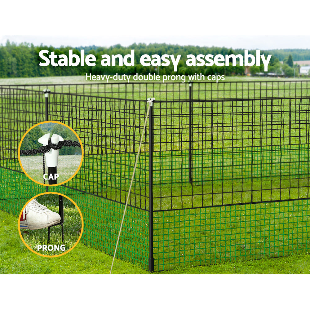 i.Pet Poultry Chicken Fence Netting Electric wire Ducks Goose Coop 25Mx125CM