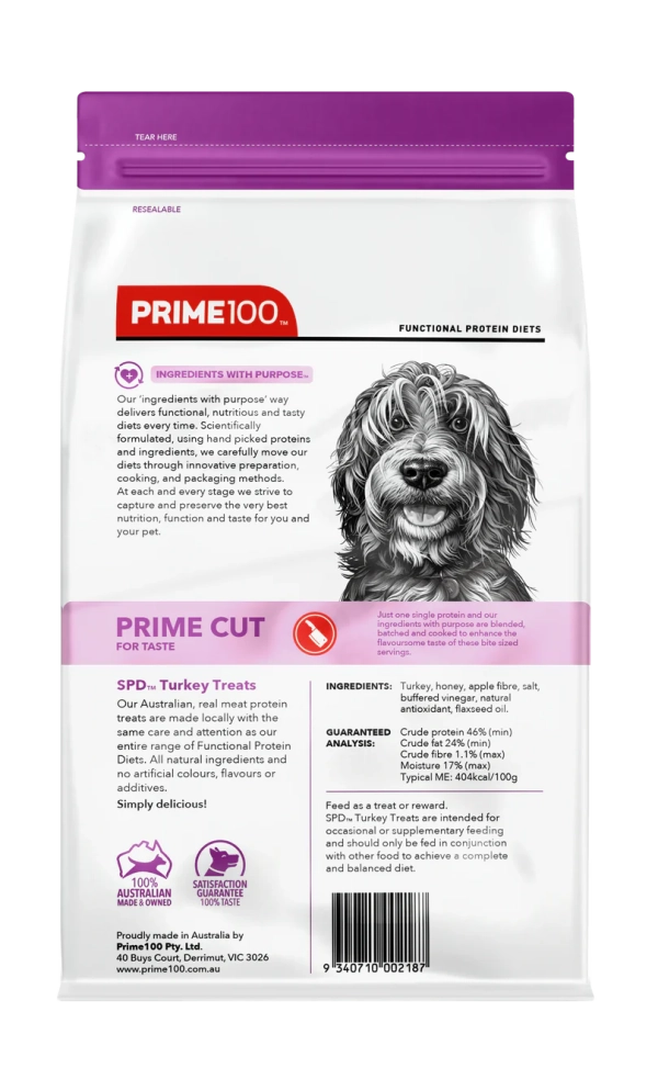 Prime100 - SPD Prime Cut Treats - 100g - Various Flavours