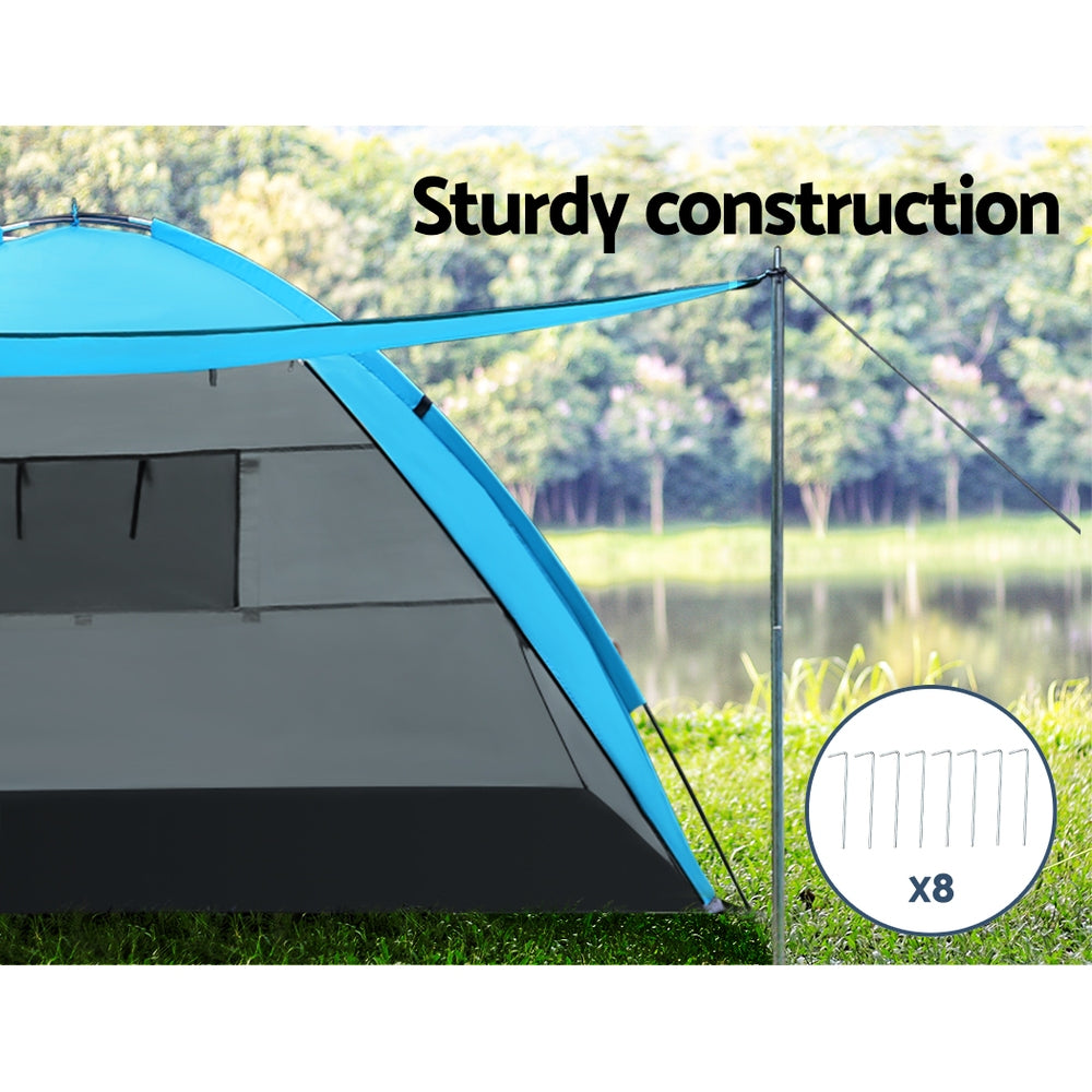 Weisshorn Beach Tents Hiking Sun Shade Shelter 2-4 Person