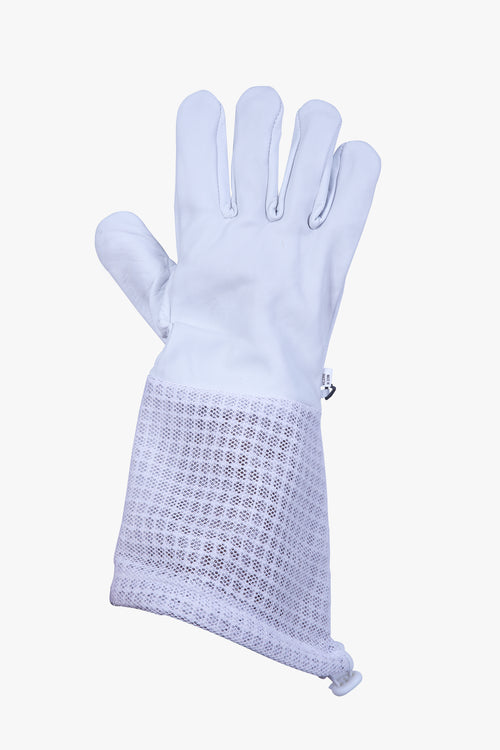 Beekeeping Bee Gloves Goat Skin 3 Mesh Ventilated Gloves-XL