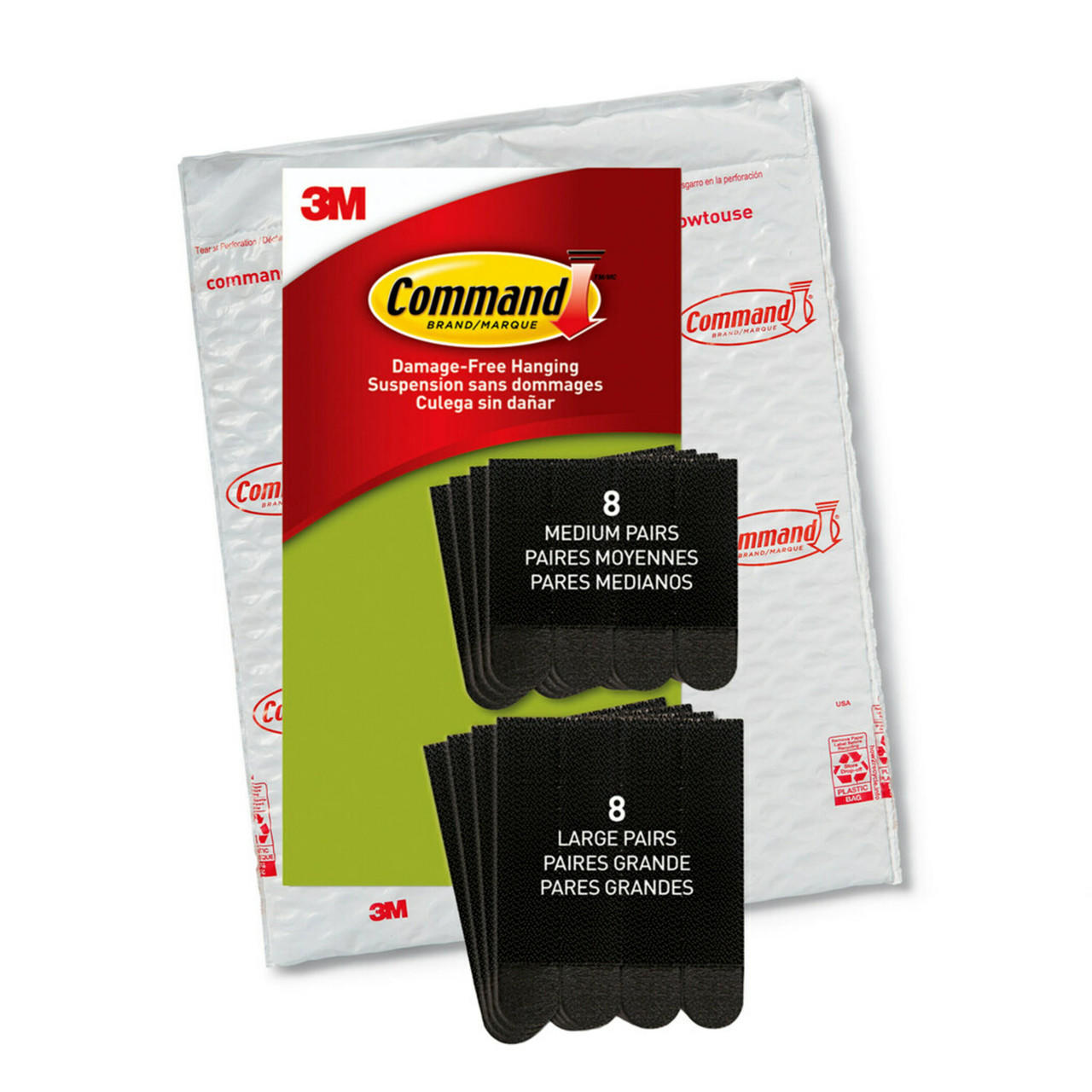 3M Command fotohaak met Command plakstrips tot 1,8 kg draagkracht 75 x 25 mm 1 verpakking 3M Command fotohaak met Command plakstrips tot 1,8 kg draagkracht 75 x 25 mm 1 verpakking