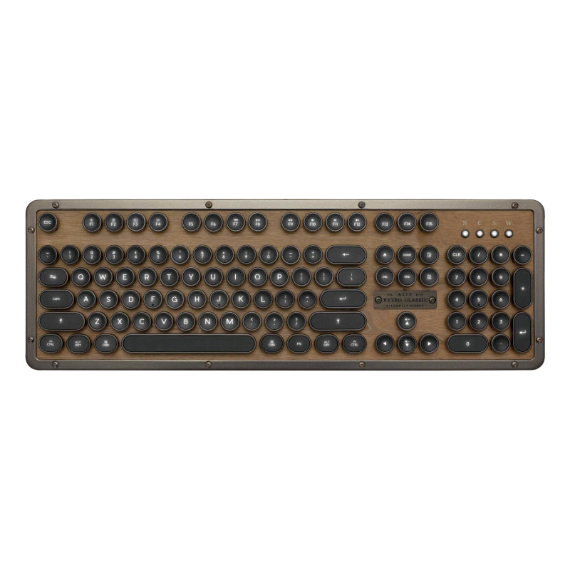 AZIO Retro Keyboard Br/Grey