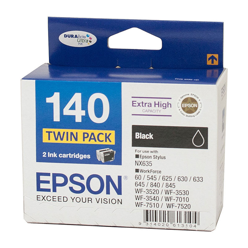 EPSON 140 Black Twin Pack