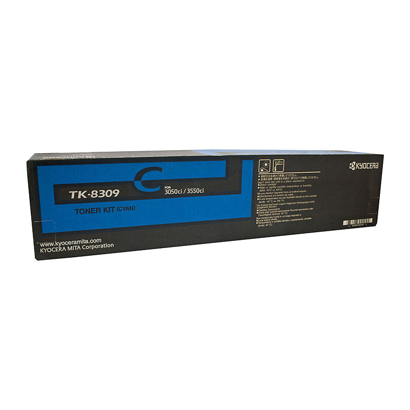 KYOCERA TK8309C Cyan Toner