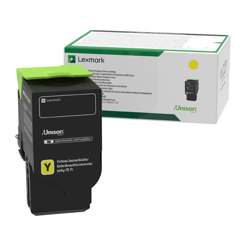 LEXMARK 78C6UYE UHY Yellow Toner