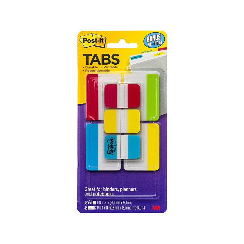 POST-IT Tab 686-VAD2 Dur Pack of 48 Box of 12