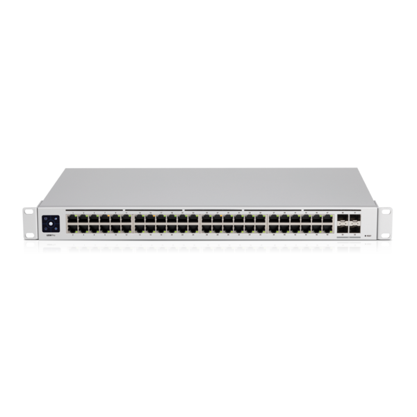UBIQUITI UniFi 48 port Managed Gigabit Layer2 & Layer3 Switch - 48x Gigabit Ethernet Ports, 4x SFP+ Ports - Touch Display - GEN2