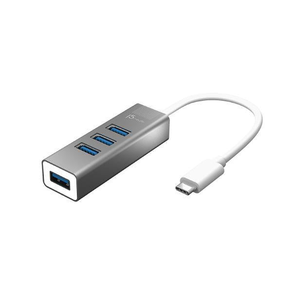 J5create JCH344 USB-C 4-Port USB Hub