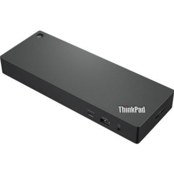 Lenovo ThinkPad Universal Thunderbolt 4 Dock Quad Display 1x HDMI 2.1, 2x DP 1.4, 1x ThunderBolt, 4x USB A, 1x USB C, 1x Gigabit Ethernet, 1x 3.5mm
