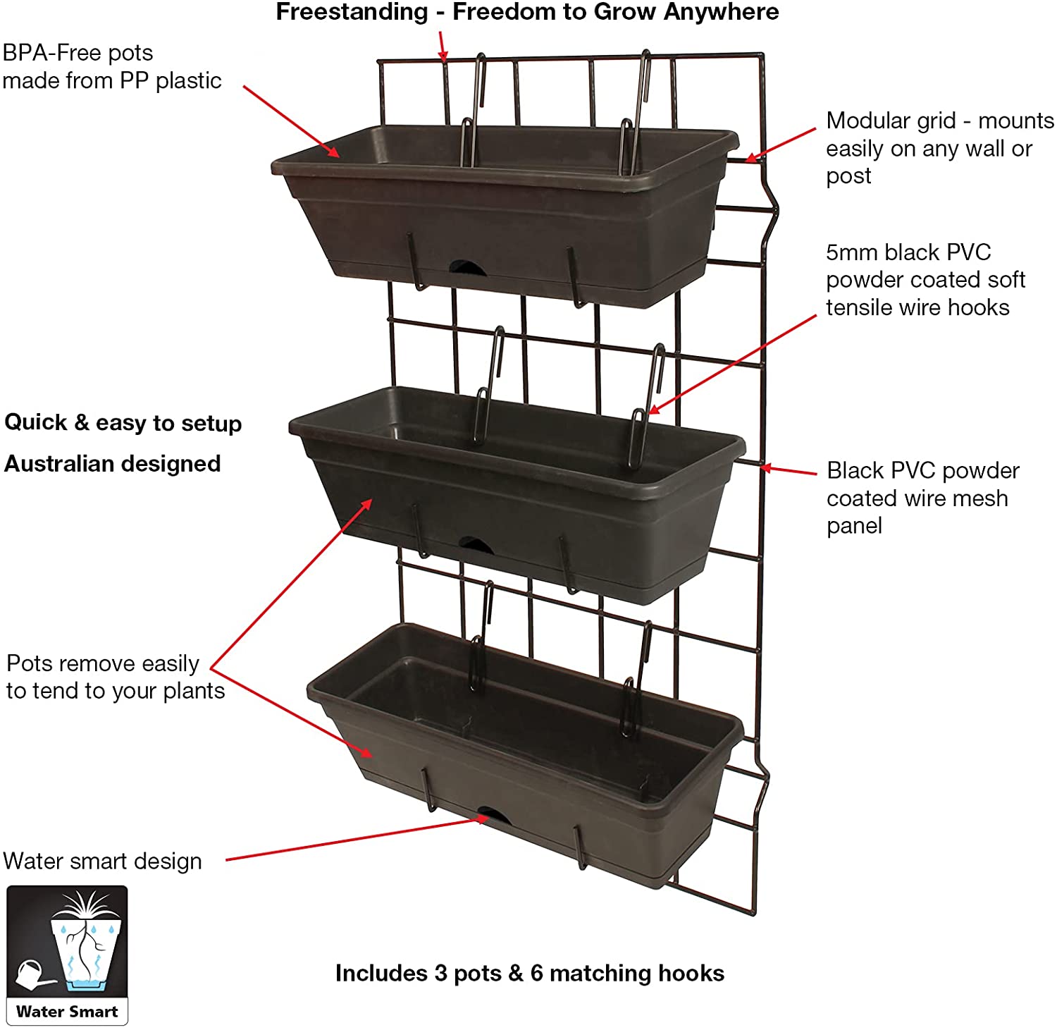 Vertical Garden Wall Kit