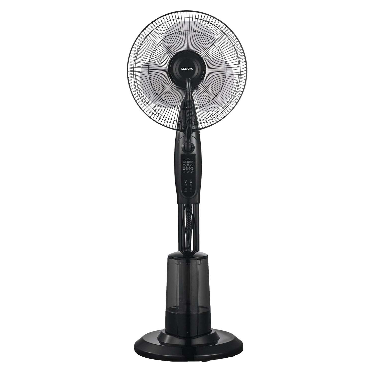 Freestanding Air Cooling Fan w/Misting Water Spray, W40cm, H1.2m + RC