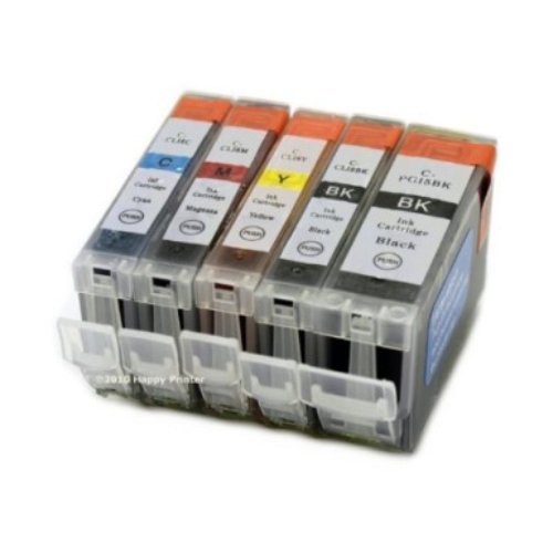 Compatible Premium Ink Cartridges CLI8  Bundle - 5 Cartridges ***save $10*** - for use in Canon Printers