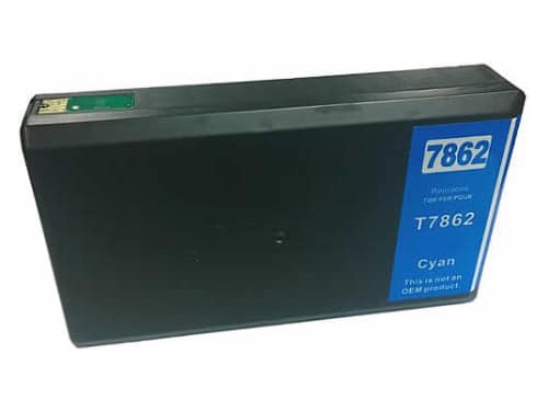 Compatible Premium Ink Cartridges T7862 Standard Cyan   Inkjet Cartridge - for use in Epson Printers