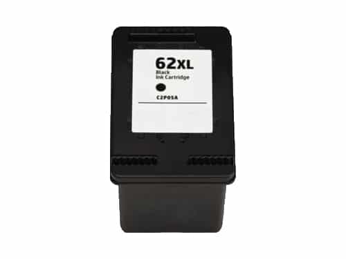 Compatible Premium Ink Cartridges 62XL High Capacity  Black Cartridge - for use in HP Printers
