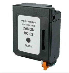 Compatible Premium Ink Cartridges BC02 Black Remanufactured Inkjet Cartridge - for use in Canon Printers