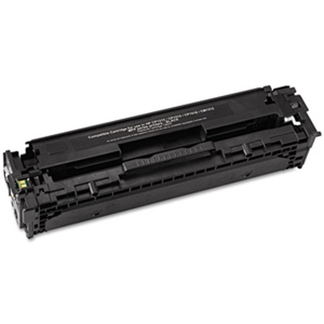 Compatible Remanufactured HP CC530A Black Toner Cartridge - Compatible with Canon CART318B CART418B