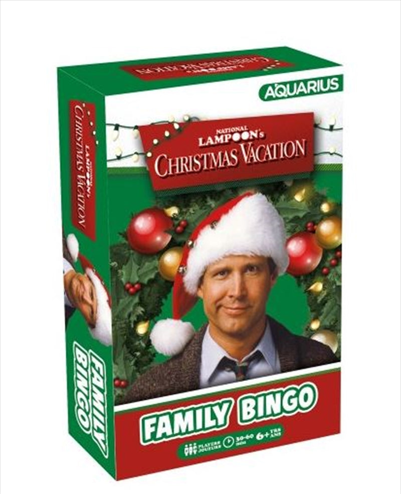 Christmas Vacation Family Bingo