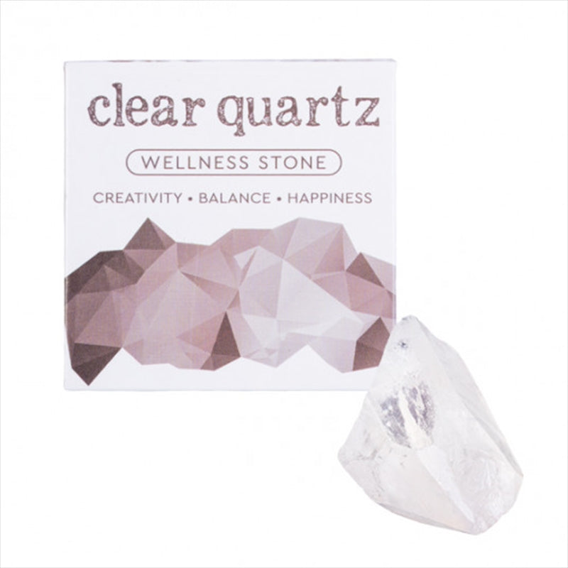 Raw Clear Quartz Wellness Stone