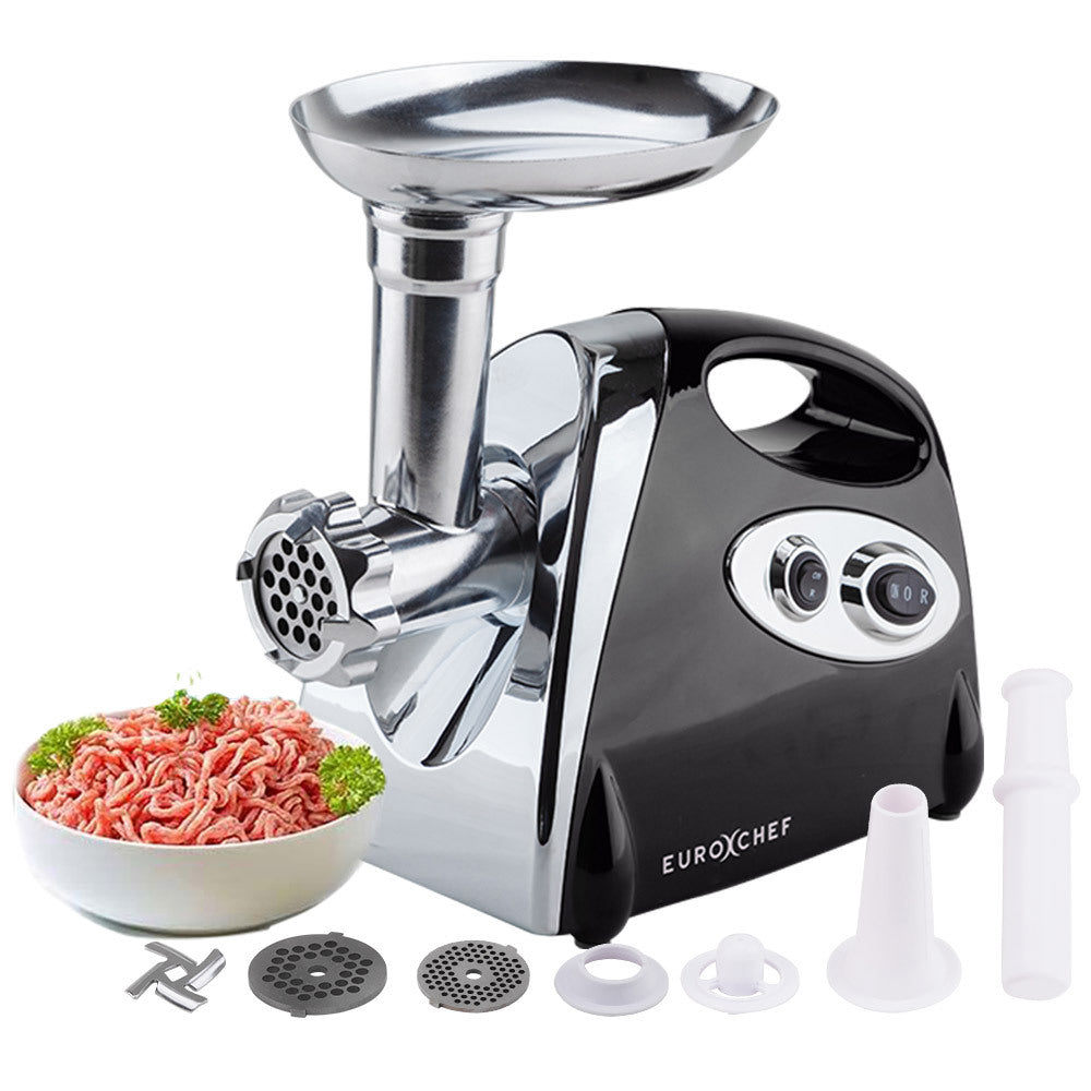 EuroChef 2800W Electric Meat Grinder Mincer Sausage Filler Kibbe Maker Stuffer Kitchen