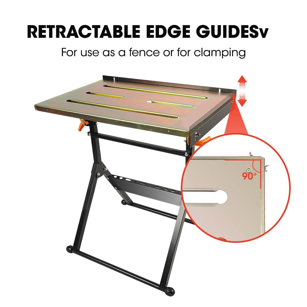 ROSSI 150kg Capacity Angle Adjustable Welding Table