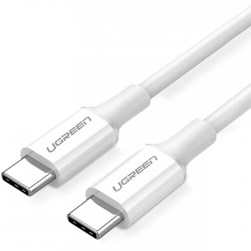 UGREEN Type-C to Type-C M/M 5A Data Cable 2m (White) - 60552