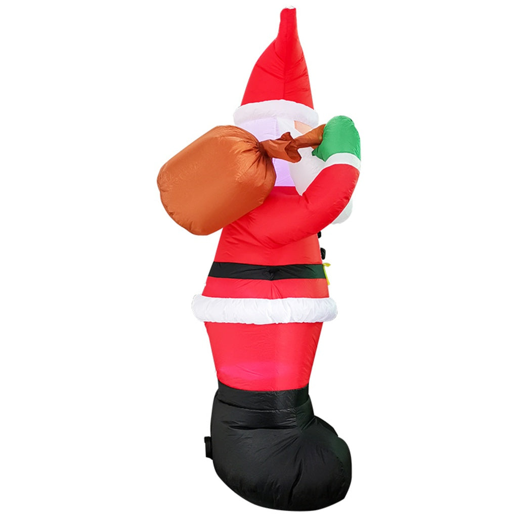 Festiss 1.8m Santa Waving Christmas Inflatable with LED FS-INF-02