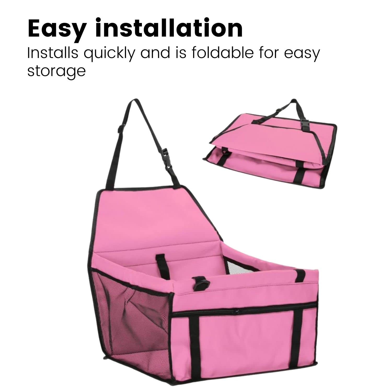 Floofi Pet Carrier Travel Bag (Pink) - PT-PC-104-QQQ