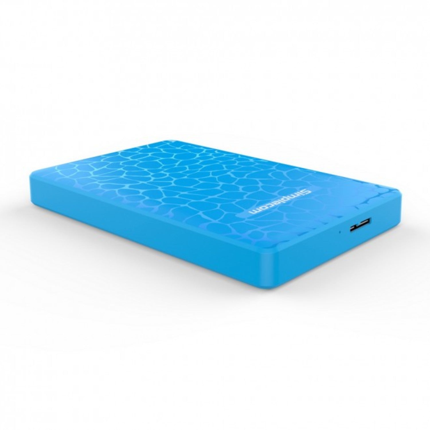 Simplecom SE101-BL Compact Tool Free 2.5'' SATA to USB 3.0 HDD/SSD Enclosure Blue
