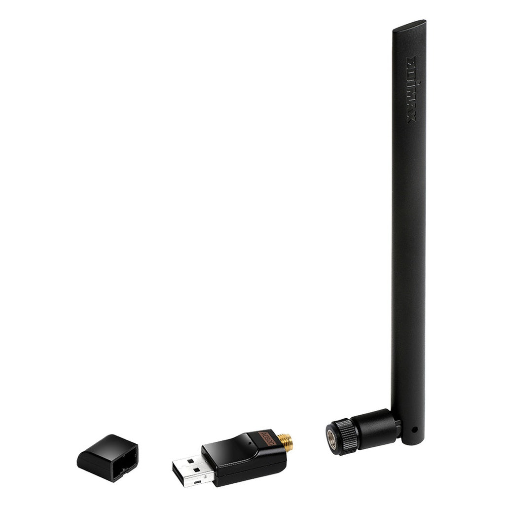 Simplecom NW611 AC600 WiFi Dual Band USB Adapter with 5dBi High Gain Antenna