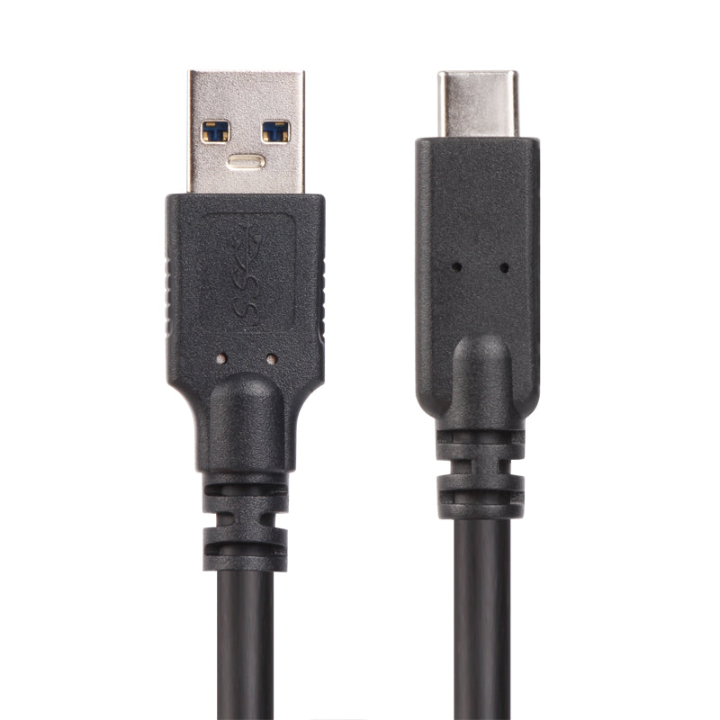 VCOM 1M USB-A to USB-C Type C 3.0 Male to Male Cable Black CU401