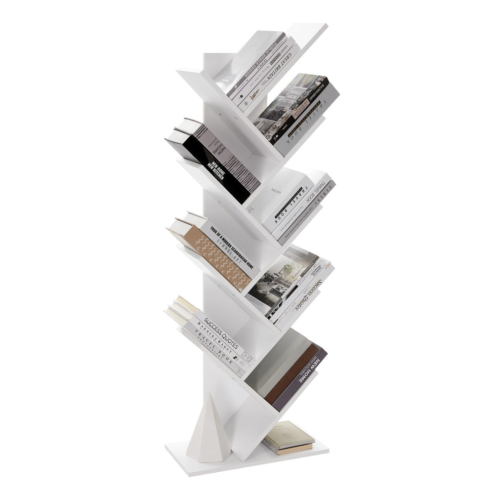 VASAGLE Tree Bookshelf 8 Tier White LBC11WTV1 LBC11WTV1