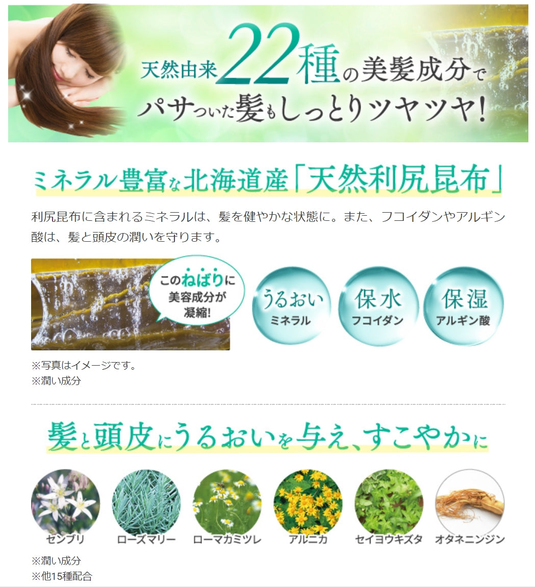 [6-PACK] Rishiri Kombu White Hair Hair Dye Stick 20g Dark Brown