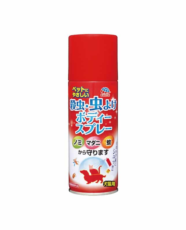 [6-PACK] Earth Japan Pets Insecticide Insect Repellent Body Spray 300ml