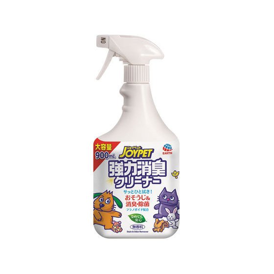 [6-PACK] Earth Japan Pets Strong Deodorizing Cleaner 900 ml