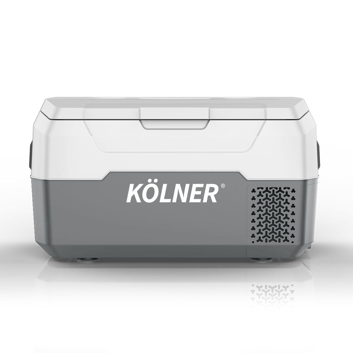 Kolner 20l Fridge Freezer Cooler 12/24/240v Camping Portable Kolner Esky Refrigerator - Grey