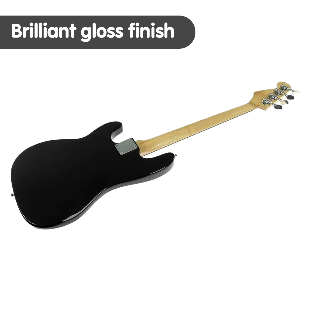 Karrera Electric Bass Guitar - Black