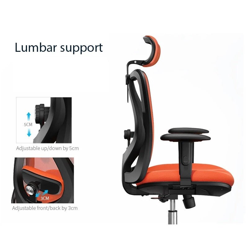 Sihoo M18 Ergonomic Office Chair, Computer Chair Desk Chair High Back Chair Breathable,3D Armrest and Lumbar Support