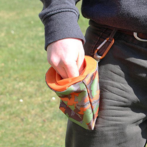 Major Dog Belt Treat Camo Coloured Bag