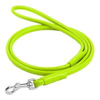 Waudog Leather Round Clip Leash W6MM - L183CM GREEN